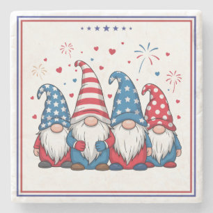 Dessous-de-verre En Pierre Mignons nains de dessin animé USA-68123