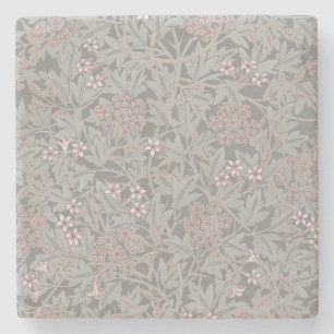 Dessous-de-verre En Pierre Modèle de fleur de jasmin de William Morris