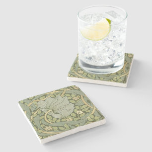 Dessous-de-verre En Pierre Modèle vintage Pimpernel de William Morris