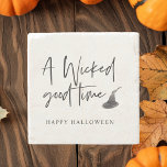 Dessous-de-verre En Pierre Moderne Une Citation Du Bon Temps | Bonne Hallowee<br><div class="desc">Moderne Une Citation Du Bon Temps | Bonne Halloween</div>