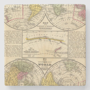 Dessous-de-verre En Pierre Monde 7