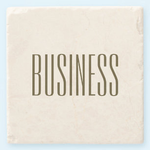 Dessous-de-verre En Pierre Monogramme, marque ou nom commercial Brown non b