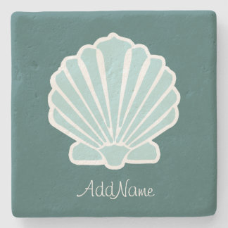 Dessous-de-verre En Pierre Monogramme Tropical Coasters