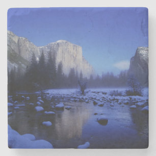 Dessous-de-verre En Pierre Mont El Capitan, Parc national de Yosemite,