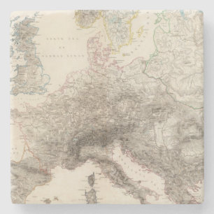 Dessous-de-verre En Pierre Montagnes de l'Europe