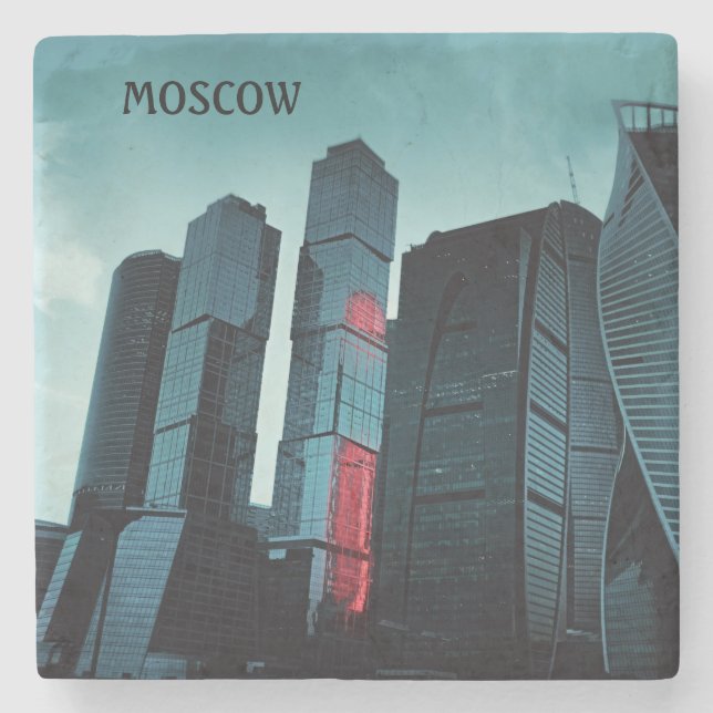 DESSOUS-DE-VERRE EN PIERRE MOSCOU (Devant)