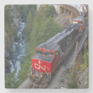 Dessous-de-verre En Pierre Moteur de train diesel classique