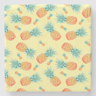 Dessous-de-verre En Pierre Motif ananas