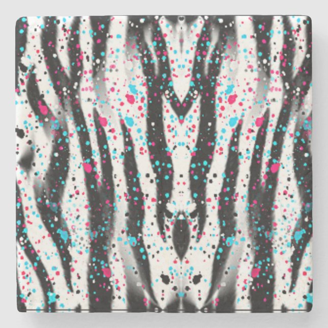 Dessous-de-verre En Pierre Motif animal (Devant)