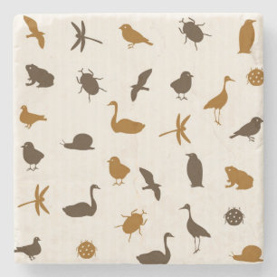 Dessous-de-verre En Pierre Motif animal 2