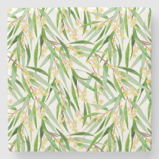 Dessous-de-verre En Pierre Motif australien (Devant)