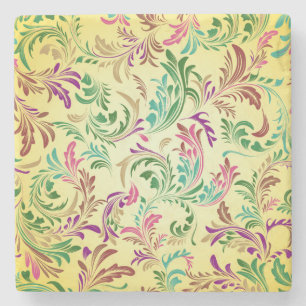 Dessous-de-verre En Pierre Motif Branches Design-444555
