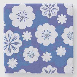 Dessous-de-verre En Pierre motif de fleur