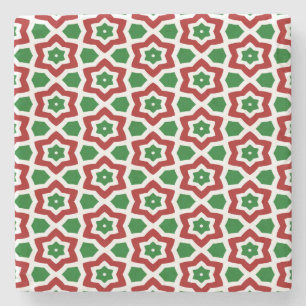 Dessous-de-verre En Pierre Motif de Noël