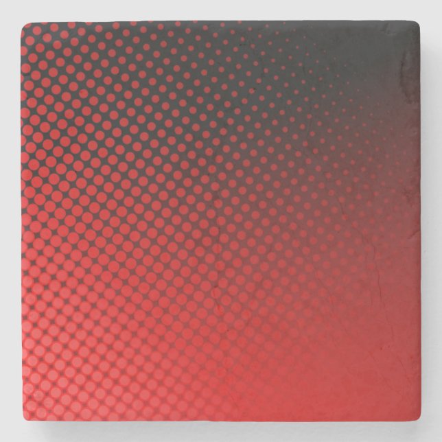 Dessous-de-verre En Pierre Motif de points (Devant)