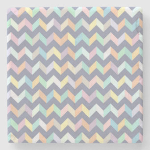 Dessous-de-verre En Pierre Motif géométrique