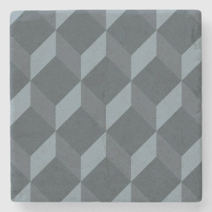 Dessous-de-verre En Pierre Motif géométrique abstrait d'arrière - plan