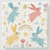 Motif lapin mou