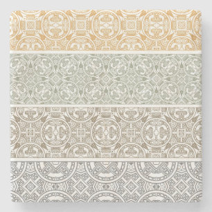 Dessous-de-verre En Pierre Motif ornemental
