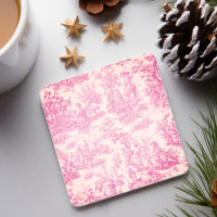 motif rose vintage de toile de jouy