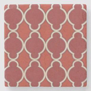 Dessous-de-verre En Pierre Motifs du marché VII