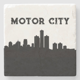 Dessous-de-verre En Pierre Motor City 313 Montagnes Russes