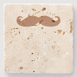 Dessous-de-verre En Pierre moustache simple