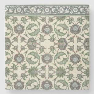 Dessous-de-verre En Pierre Murez les tuiles de la mosquée de Cheykhoun, de