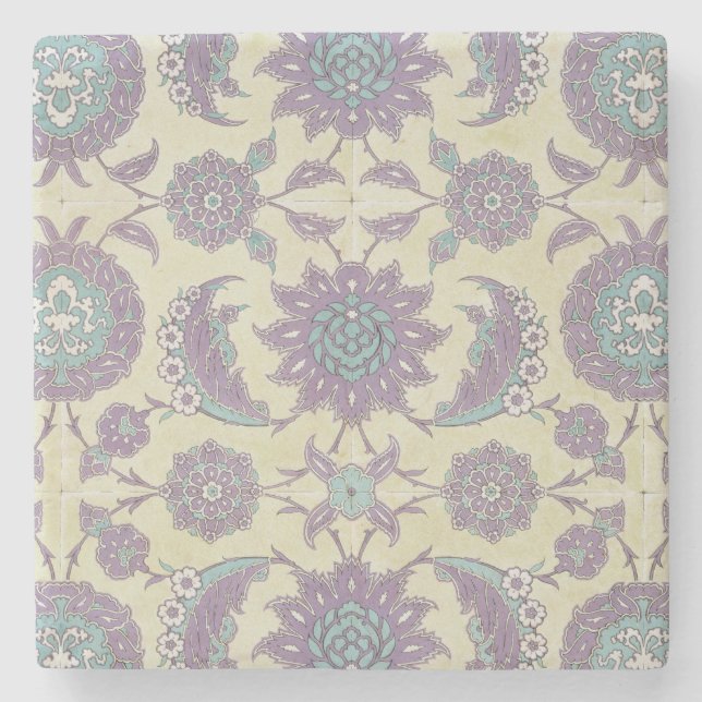 Dessous-de-verre En Pierre Murez les tuiles du palais d'Ismayl-Bey, de 'AR (Devant)