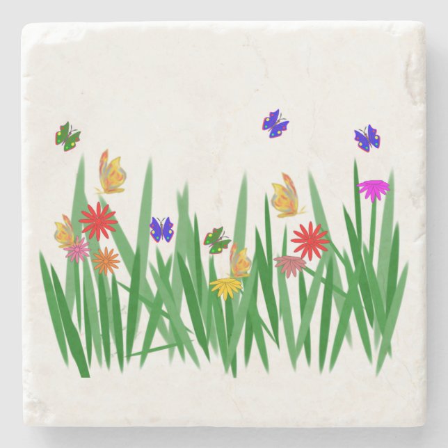 Dessous-de-verre En Pierre Nature (Devant)