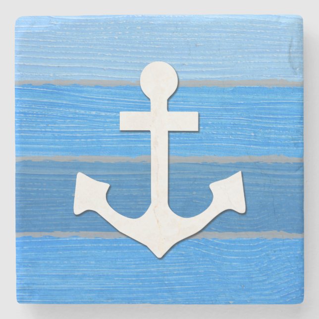 Dessous-de-verre En Pierre Nautical themed design (Devant)