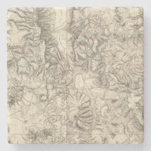 Dessous-de-verre En Pierre Ne la Californie et nanowatt Nevada 2