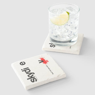 Dessous-de-verre En Pierre Ne vous blessez pas parachutiste