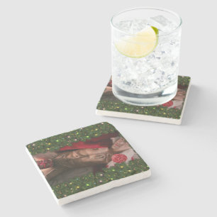 Dessous-de-verre En Pierre Noël SlipperyJoe sucres de canne poitrine mâle Pèr