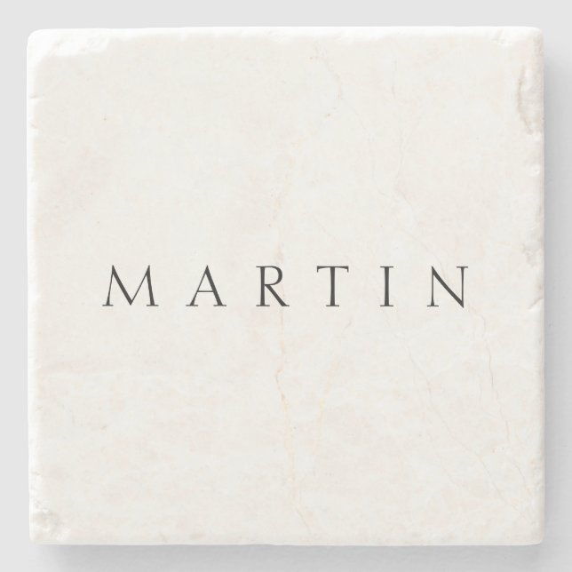 Dessous-de-verre En Pierre Nom classique (ou mot) (Devant)