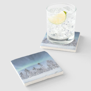 Dessous-de-verre En Pierre Northern Lights North Norvège