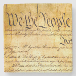 Dessous-de-verre En Pierre Nous le peuple - Constitution