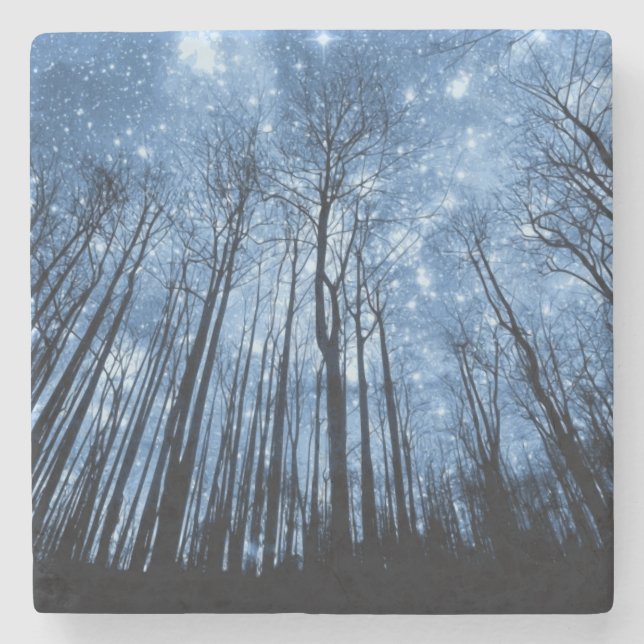 Dessous-de-verre En Pierre Nuit étoilée (Devant)