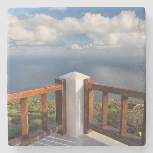Dessous-de-verre En Pierre Océan Atlantique (Devant)