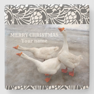 Dessous-de-verre En Pierre Oie blanche