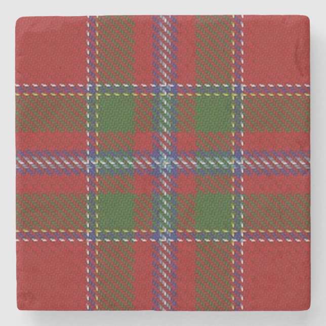 Dessous-de-verre En Pierre Old Scots Tavern Clan Drummond Tartan (Devant)
