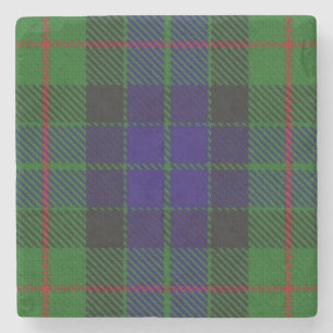 Dessous-de-verre En Pierre Old Scots Tavern Clan Gunn Tartan