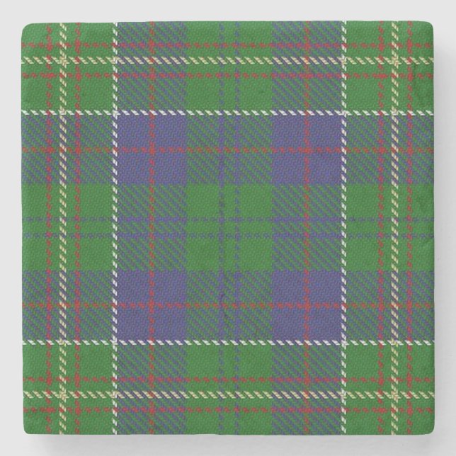 Dessous-de-verre En Pierre Old Scots Tavern Clan Hunter Tartan (Devant)