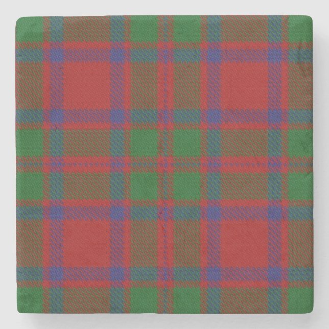 Dessous-de-verre En Pierre Old Scots Tavern Clan MacKintosh Tartan (Devant)