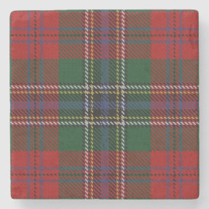 Dessous-de-verre En Pierre Old Scots Tavern Clan MacLean Tartan