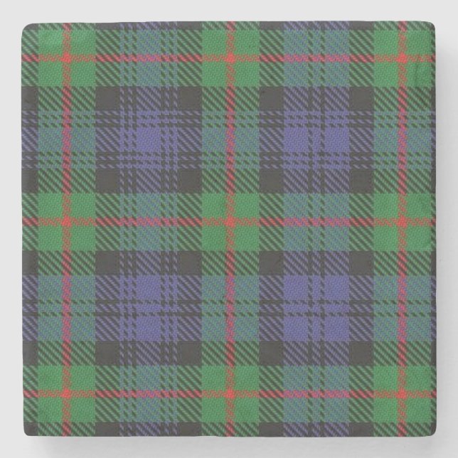 Dessous-de-verre En Pierre Old Scots Tavern Clan Murray Tartan (Devant)