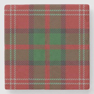 Dessous-de-verre En Pierre Old Scots Tavern Clan Nisbet Tartan