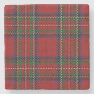 Dessous-de-verre En Pierre Old Scots Tavern Clan Stewart Tartan