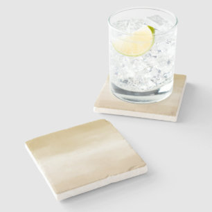 Dessous-de-verre En Pierre Ombre Brown crème