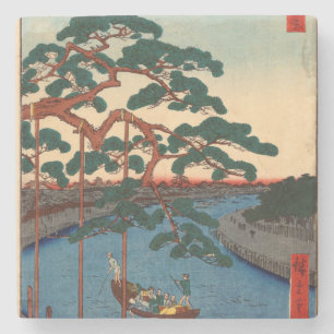Dessous-de-verre En Pierre Onagigawa Gohonmatsu